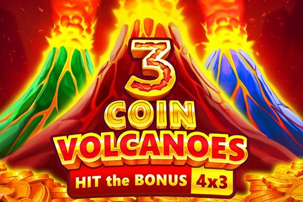 3 Coin Volcanoes slot game